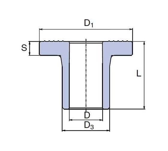 Буртик WAVIN EKOPLASTIK 110 SLN110RCTX
