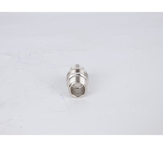 Переходник для труб из сшитого полиэтилена STOUT Sfa-0001-200212 с наружной резьбой 20x2.0x1/2" никелированный, аксиальный RG0091E43JJ8EG
