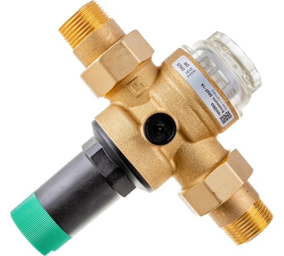 Клапан понижения давления Honeywell на холодную воду, диапазон регулировки 1.5-6 атм D06F-1"A D06F-1A