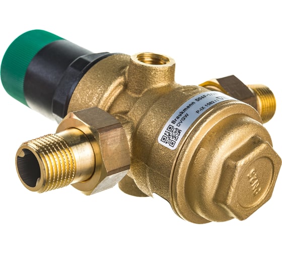 Клапан понижения давления Honeywell на горячую воду, диапазон регулировки 1.5-6 атм D06F-1/2"B D06F-1/2B