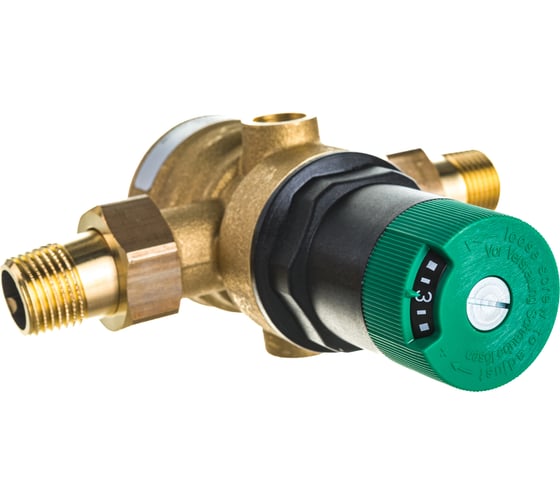 Клапан понижения давления Honeywell на горячую воду, диапазон регулировки 1.5-6 атм D06F-1/2"B D06F-1/2B