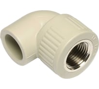 Колено WAVIN EKOPLASTIK 25x3/4" ВР SKOI02525X