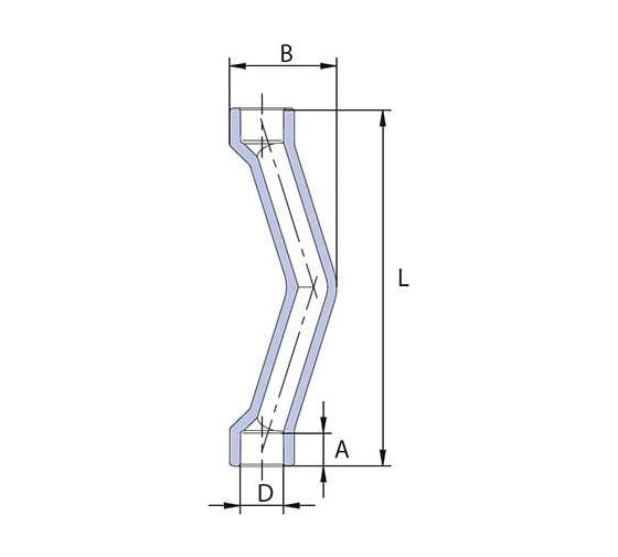Обвод WAVIN EKOPLASTIK PP-R D20, муфтовый, EK SKRH020P20