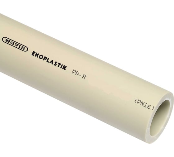 Труба WAVIN EKOPLASTIK 40/5.5 ПН 16 STR040P16X