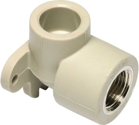 Колено WAVIN EKOPLASTIK настенное PP-R 20x1/2' РВ, EK SNK020XXXX