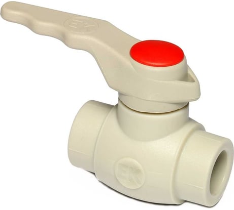 Шаровой кран WAVIN EKOPLASTIK PP-R D20, EK SVEK020XXX