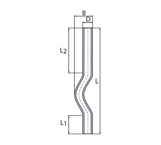 Обвод WAVIN EKOPLASTIK PP-R D20, EK SKR020P20X