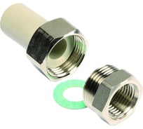 Муфта WAVIN EKOPLASTIK PP-R D32x1"РВ, со сгоном, EK SSI03232XX