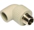 Колено WAVIN EKOPLASTIK 20x3/4" НР SKOE02025X 1