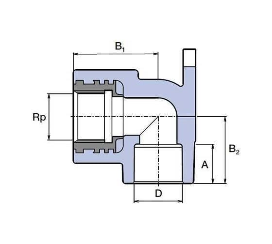 Вывеска WAVIN EKOPLASTIK 25x3/4 ВР SNK025XXXX
