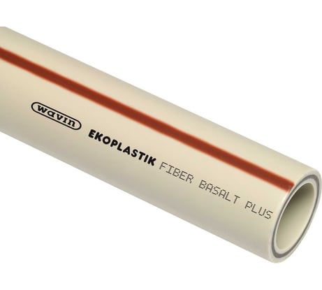 Труба WAVIN EKOPLASTIK 110/12.3 FIBER BASALT PLUS STRFB110TRCT