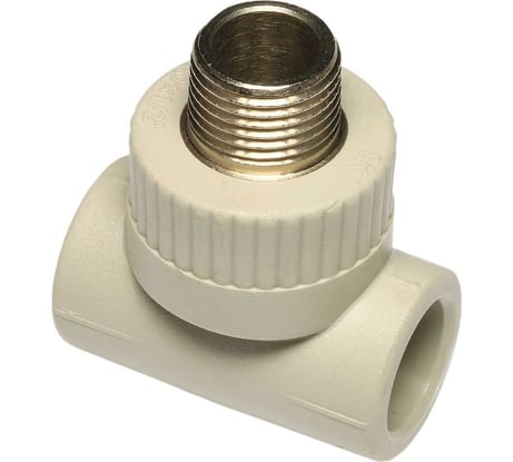 Тройник WAVIN EKOPLASTIK 20x1/2" НР STKE02020X