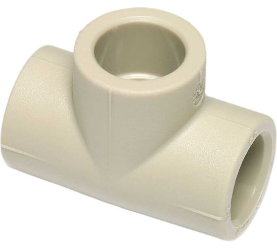 Тройник WAVIN EKOPLASTIK PP-R D20, EK STK020XXXX 1