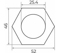 Контргайка Сантис 1" чугун 000758 26548712