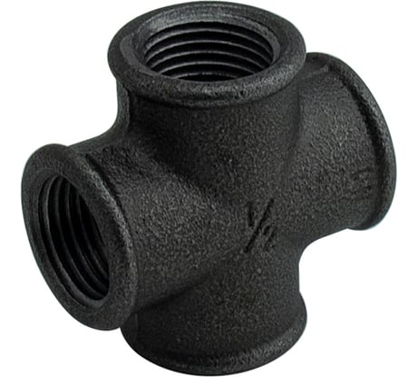 Крестовина Сантис 90 1/2" вр чугун 000743