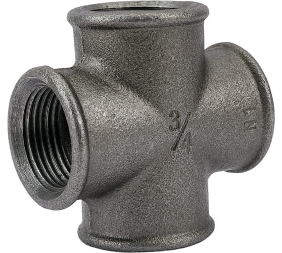 Крестовина Сантис 90 3/4" вр чугун 000744