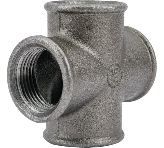 Крестовина Сантис 90 3/4" вр чугун 000744