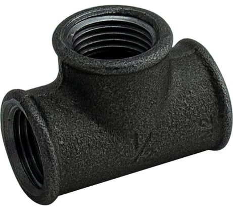 Тройник Сантис 90 1/2" вр чугун 000749
