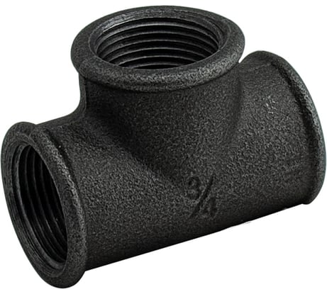 Тройник Сантис 90 3/4" вр чугун 000750