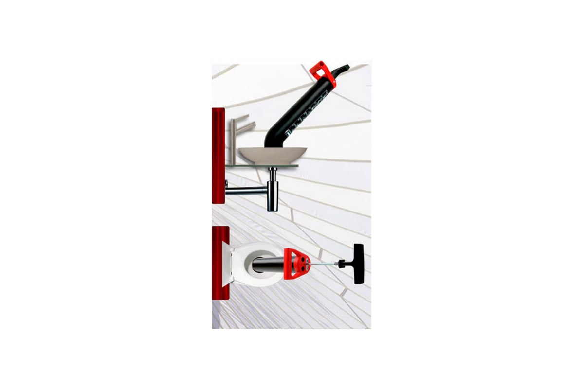 Вантуз профессиональный с двумя адаптерами G.Drexl 9009/C - выгодная ...