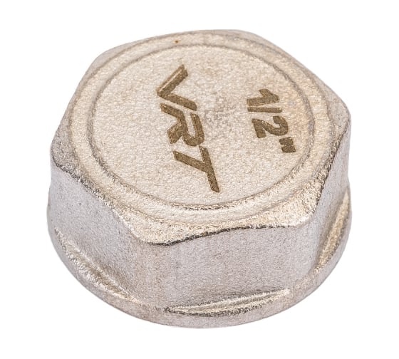 Заглушка VRT 1/2'' вн, никель 550951