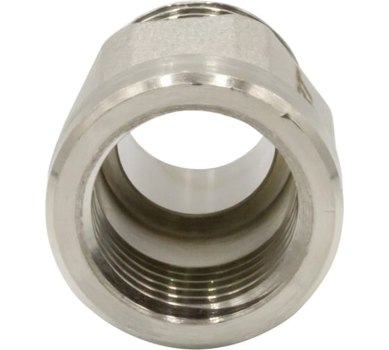 Переходник VRT 1/2'' вн/нар, никель, l20 мм 550962