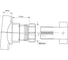 Врезка в трубу McAlpine 110-50 диаметр врезки 57 мм, черный BOSSCONN110-50-BL 2