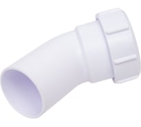Отвод McAlpine на 135 градусов, компрессионный, Ду=40мм х Дн=40мм.,белый 40D-WH