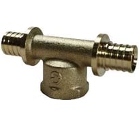 Тройник SINIKON с переходом на ВР, латунь, 20(2.8)х3/4"х20(2.8) FA200703