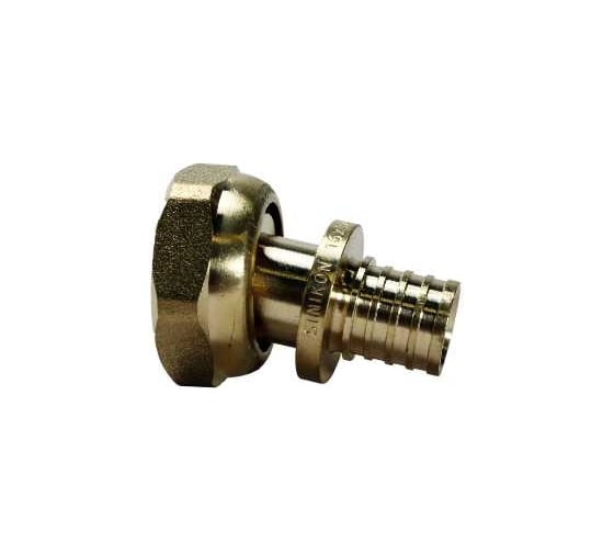 Муфта с накидной гайкой SINIKON латунь, 20(2.8)х3/4" FA200403 1