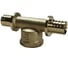 Тройник SINIKON с переходом на ВР, латунь, 20(2.8)х1/2"х20(2.8) FA200702 1