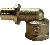 Угольник SINIKON с переходом на ВР, латунь, 20(2.8)х1/2" FA200903