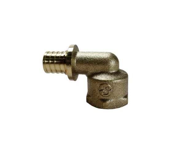 Угольник SINIKON с переходом на ВР, латунь, 20(2.8)х1/2" FA200903 1