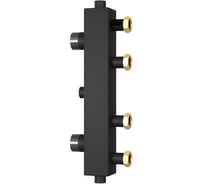 Коллектор WARME с гидроразделителем wksg.35 "вулкан" на 2 контура с накидными гайками WKSG.35.2.F