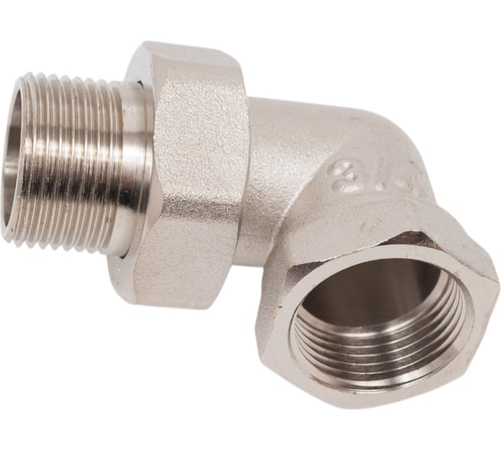 Латунный угловой сгон (американка) DOUBLE-LIN н/в 3/4" LL6049 (3/4")