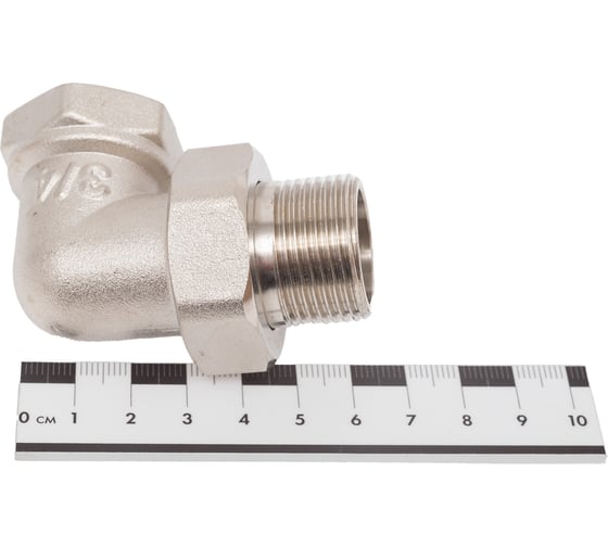 Латунный угловой сгон (американка) DOUBLE-LIN н/в 3/4" LL6049 (3/4")