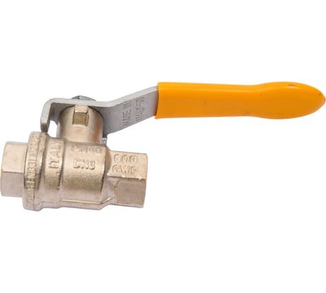 Шаровой кран для газа RUB 1/4 DN8 PN40, ВР-ВР, серия ROMA (S.84), ручка S84B00