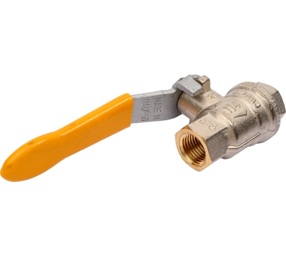 Шаровой кран для газа RUB 1/4 DN8 PN40, ВР-ВР, серия ROMA (S.84), ручка S84B00