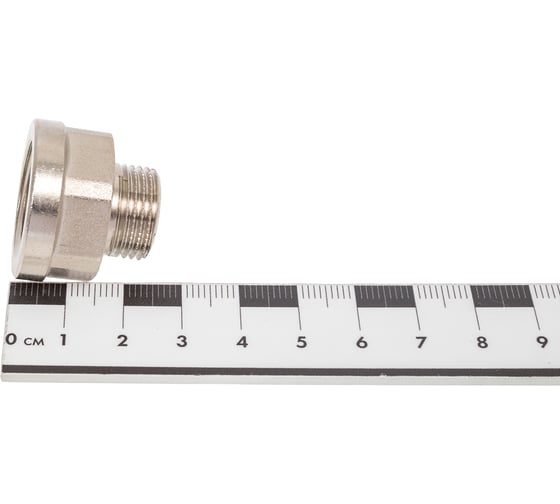 Переходник под ключ STOUT Sft-0073-001238 вн никелированный 1/2"x3/8" RG0091E4GDC8L2