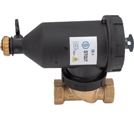 Шламоотделитель с магнитом и циклонным фильтром STOUT Sfw-0073-000025 1" вн RG0091HNTRM2AT