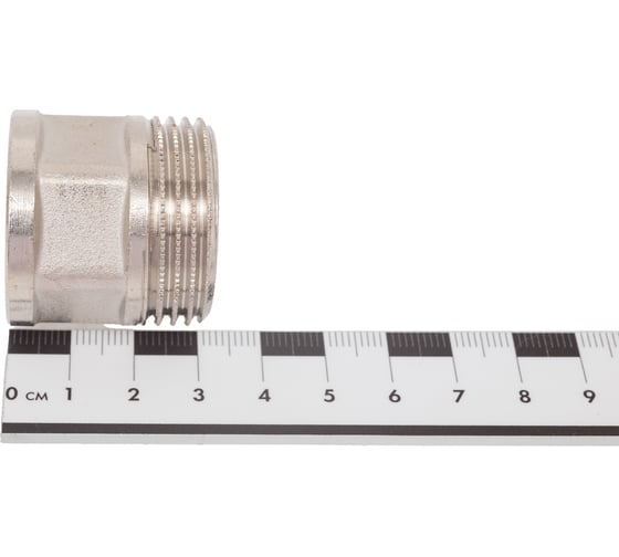 Переходник под ключ STOUT Sft-0073-000341 вн никелированный 3/4"x1" RG0091E4GDD157