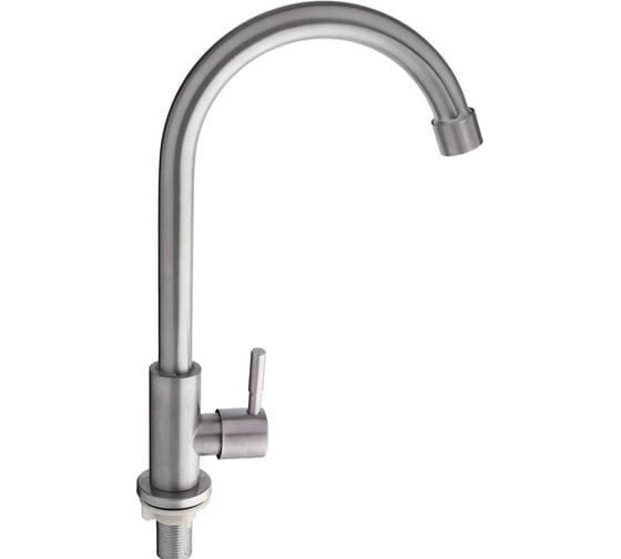 Кран для холодной воды СоюзКран керам. картридж 25мм, нерж. сталь, SS06-R332 567-122