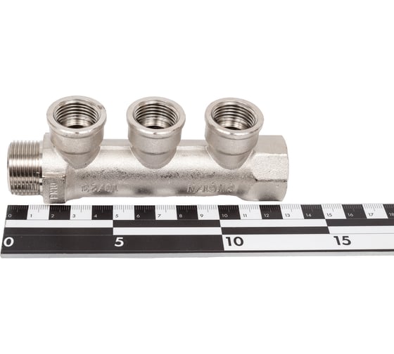 Коллектор Valtec 3 выхода х 3/4х 1/2 ВР VTc.550.N.0503 62029