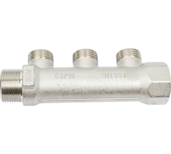 Коллектор Valtec 3 выхода х 3/4х 1/2 НР 2/50 VTc.500.N.0503 83564