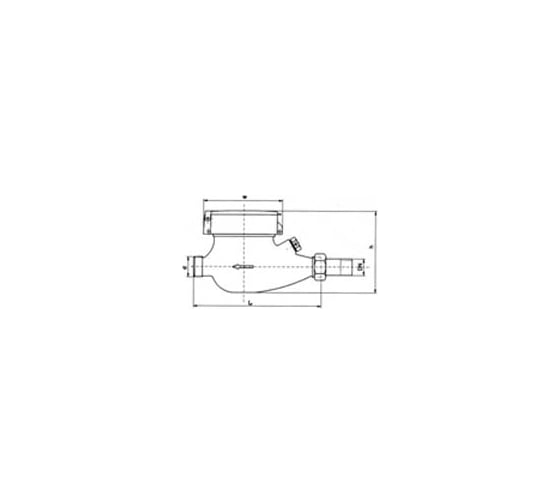 Счетчик г/в Водоучет MTW-40 Ду40 Тдо150C