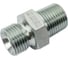 Переходной ниппель TITAN LOCK сталь, 1/2", НР BSP/НР NPT, TL1/2RMBS-MNP 2