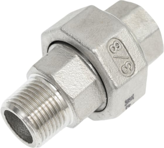 Американка TITAN LOCK нержавеющая (AISI304) 3/8", ВР/НР TL3/8UFM 1