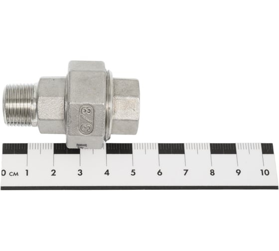 Американка TITAN LOCK нержавеющая (AISI304) 3/8", ВР/НР TL3/8UFM