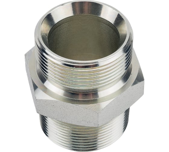 Переходной ниппель TITAN LOCK сталь, 1.1/2", НР BSP/НР NPT, TL1.1/2RMBS-MNP 1