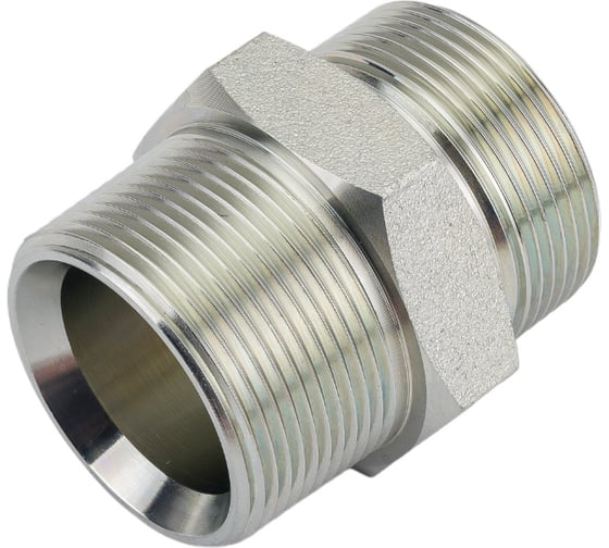 Переходной ниппель TITAN LOCK сталь, 1.1/2", НР BSP/НР NPT, TL1.1/2RMBS-MNP